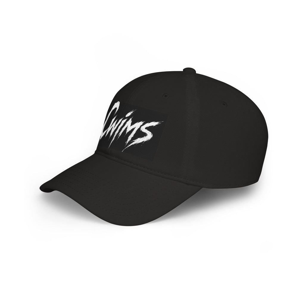Cwims Script Logo Baseball Cap — Edgy Streetwear Low-Profile Hat