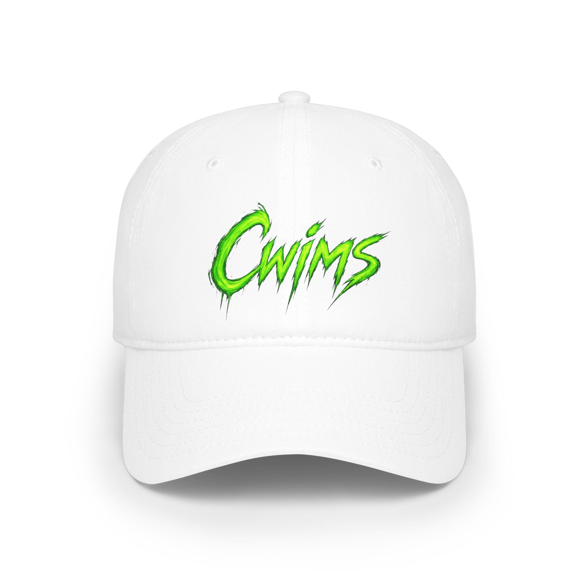 CWIMS Neon Drip Low Profile Baseball Cap