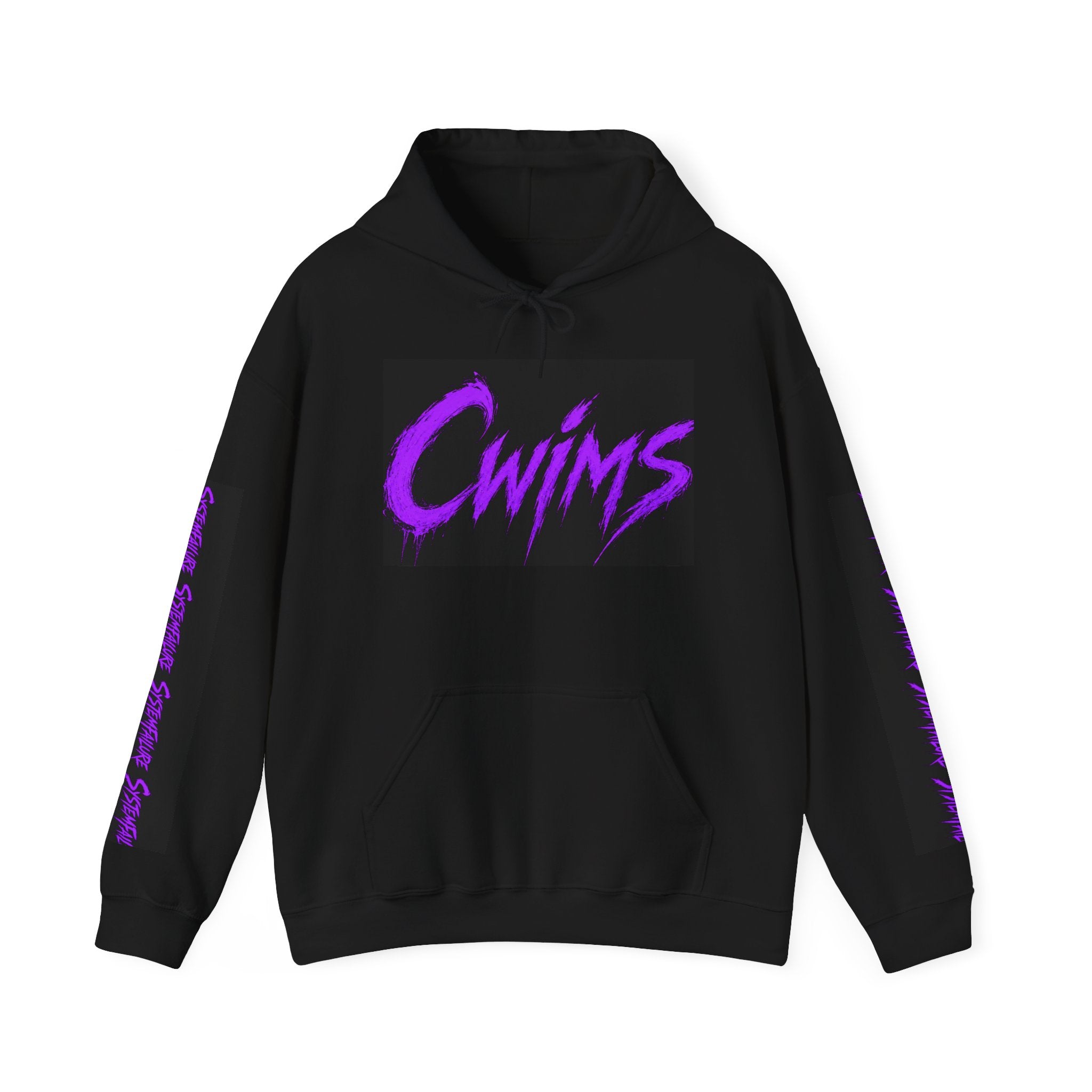 CWIMS 'System Failure' Hoodie – Cyberpunk Vaporwave Pullover