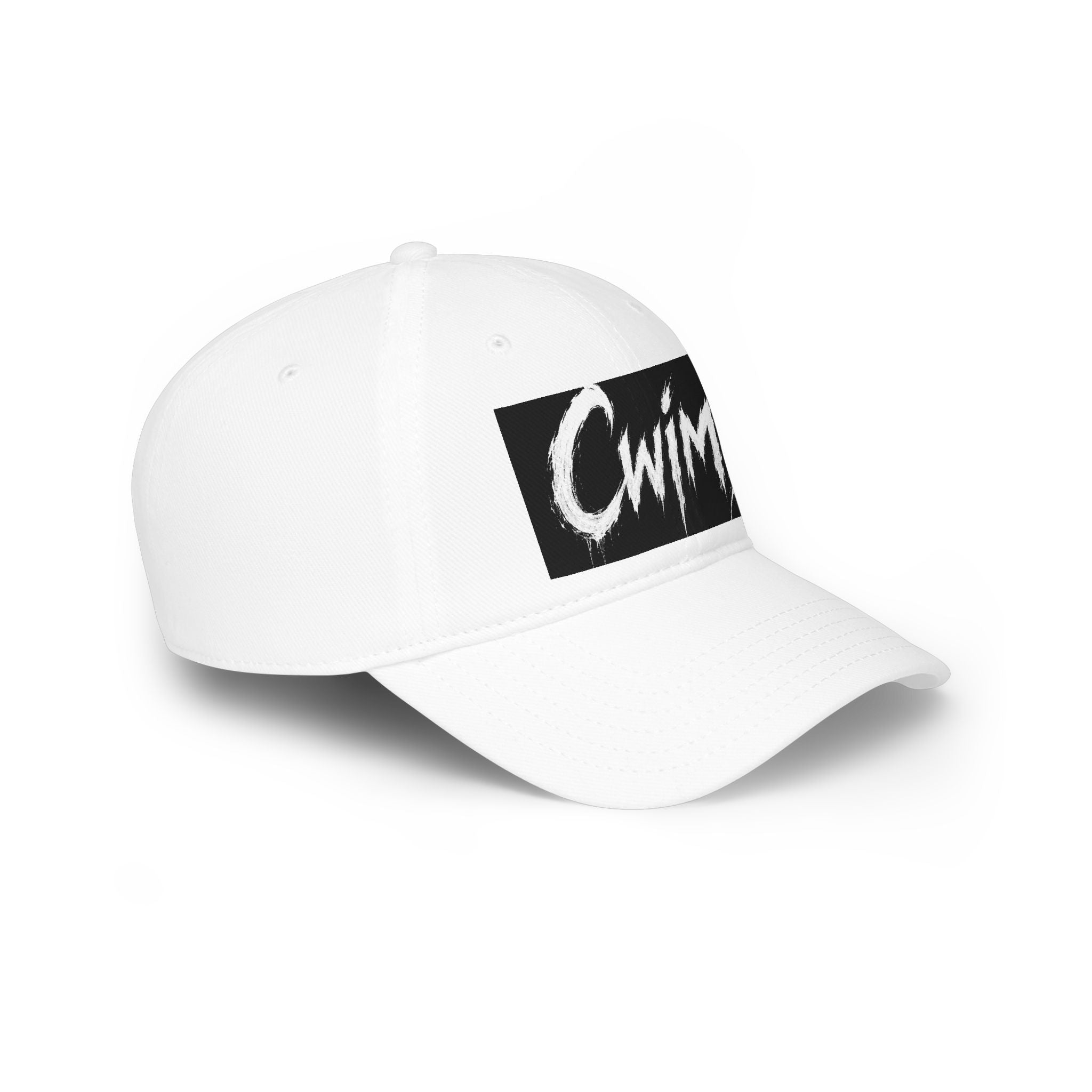 Cwims Script Logo Baseball Cap — Edgy Streetwear Low-Profile Hat