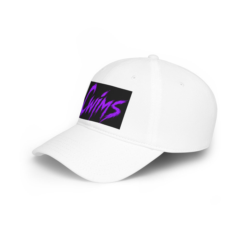 Copy of Cwims Script Logo Baseball Cap — Edgy Streetwear Low-Profile Hat