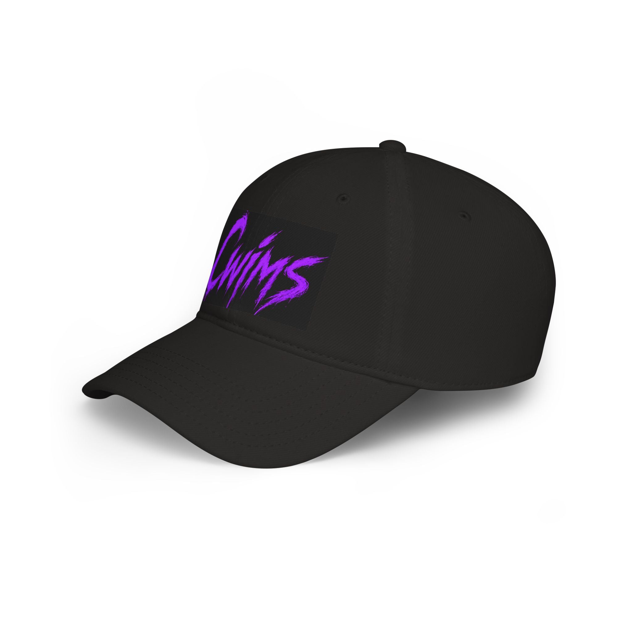 Copy of Cwims Script Logo Baseball Cap — Edgy Streetwear Low-Profile Hat