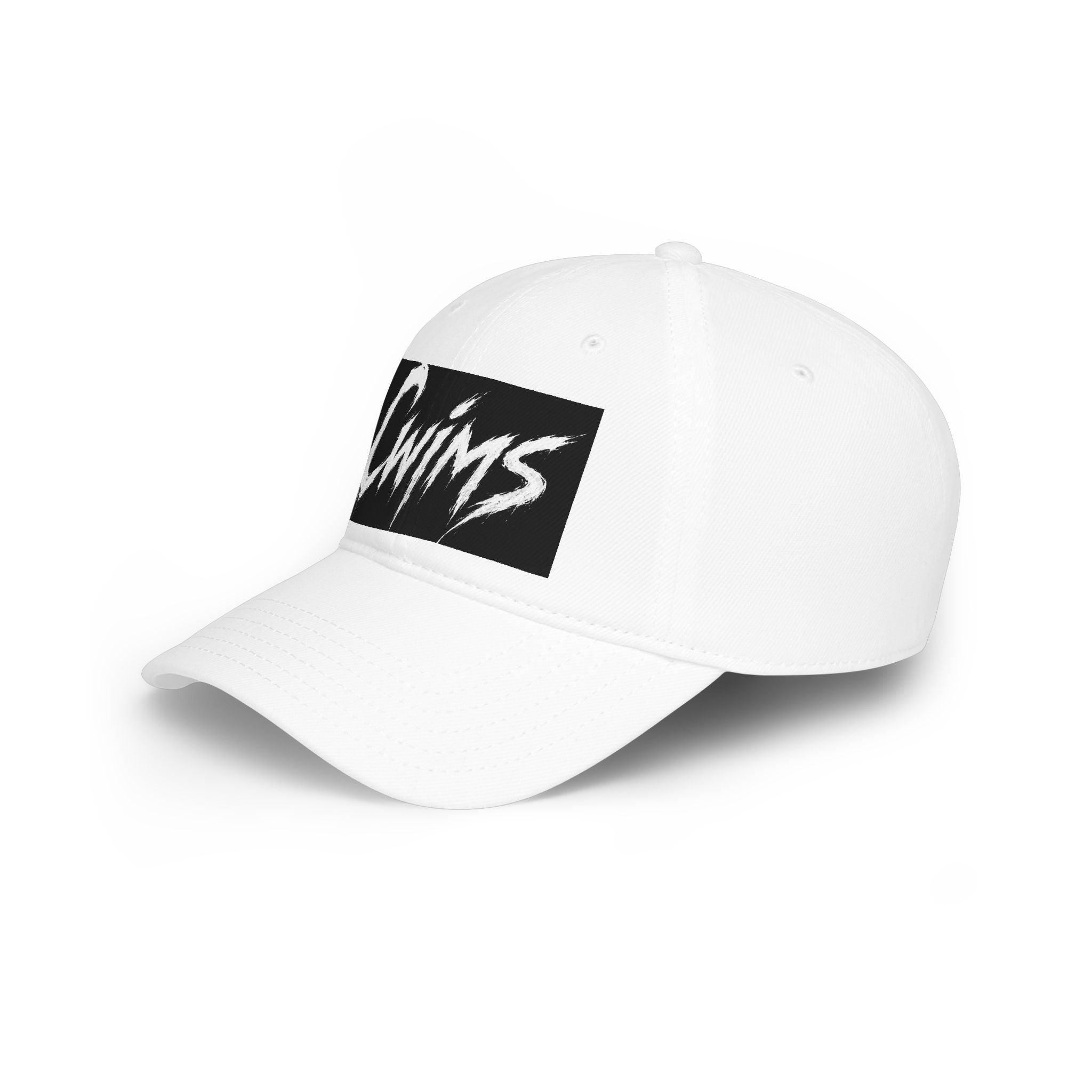 Cwims Script Logo Baseball Cap — Edgy Streetwear Low-Profile Hat