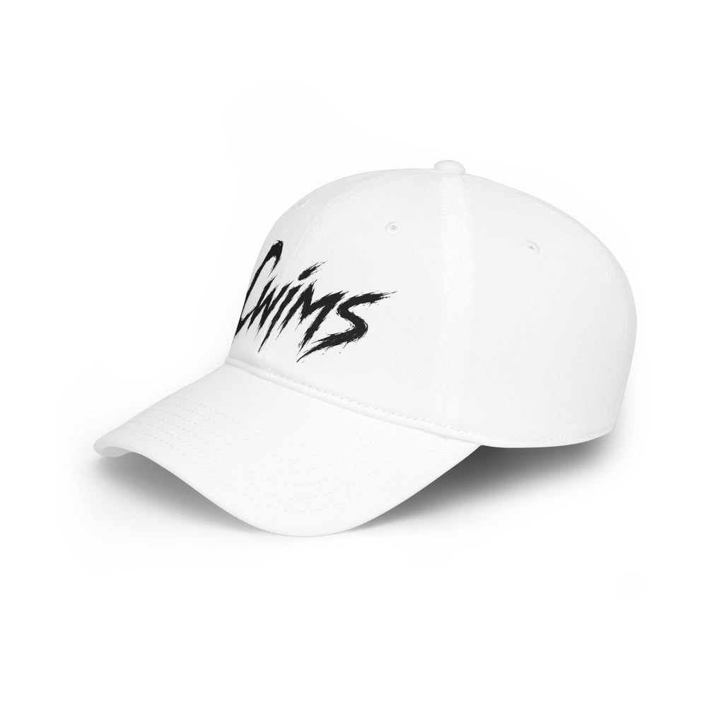 Copy of Cwims Script Logo Baseball Cap — Edgy Streetwear Low-Profile Hat